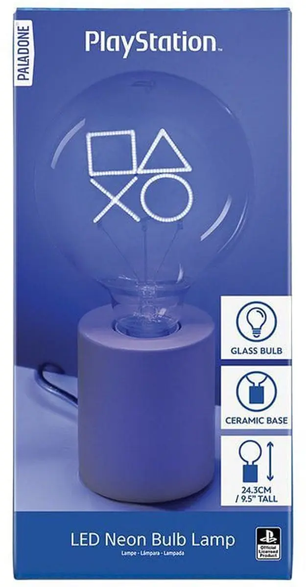 Paladone PlayStation LED-lamp - Blauw - Multi