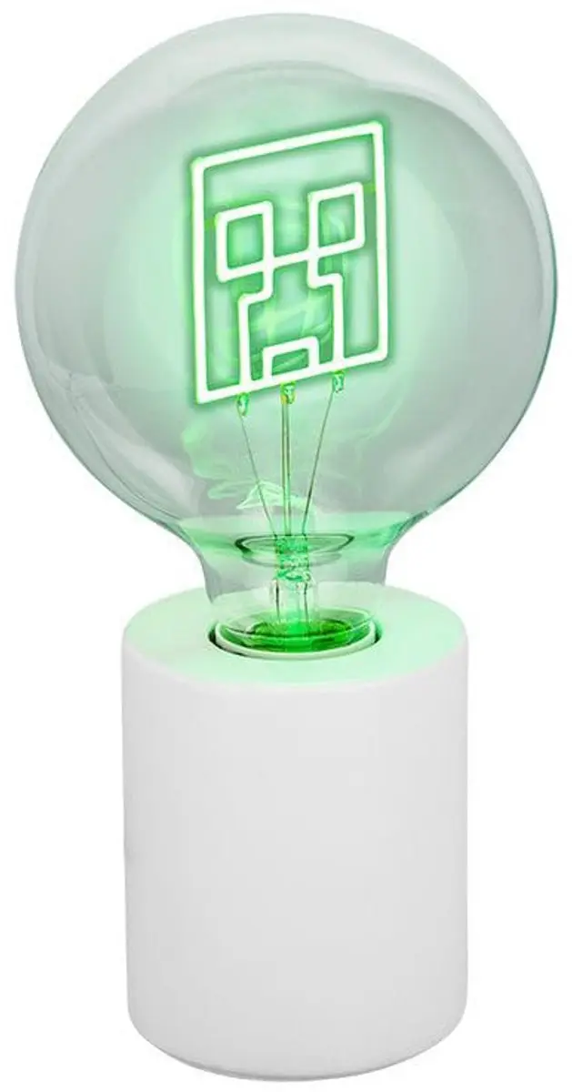 Paladone Neon Creeper E27-lamp - Groen