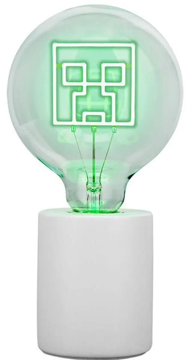 Paladone Neon Creeper E27-lamp - Groen