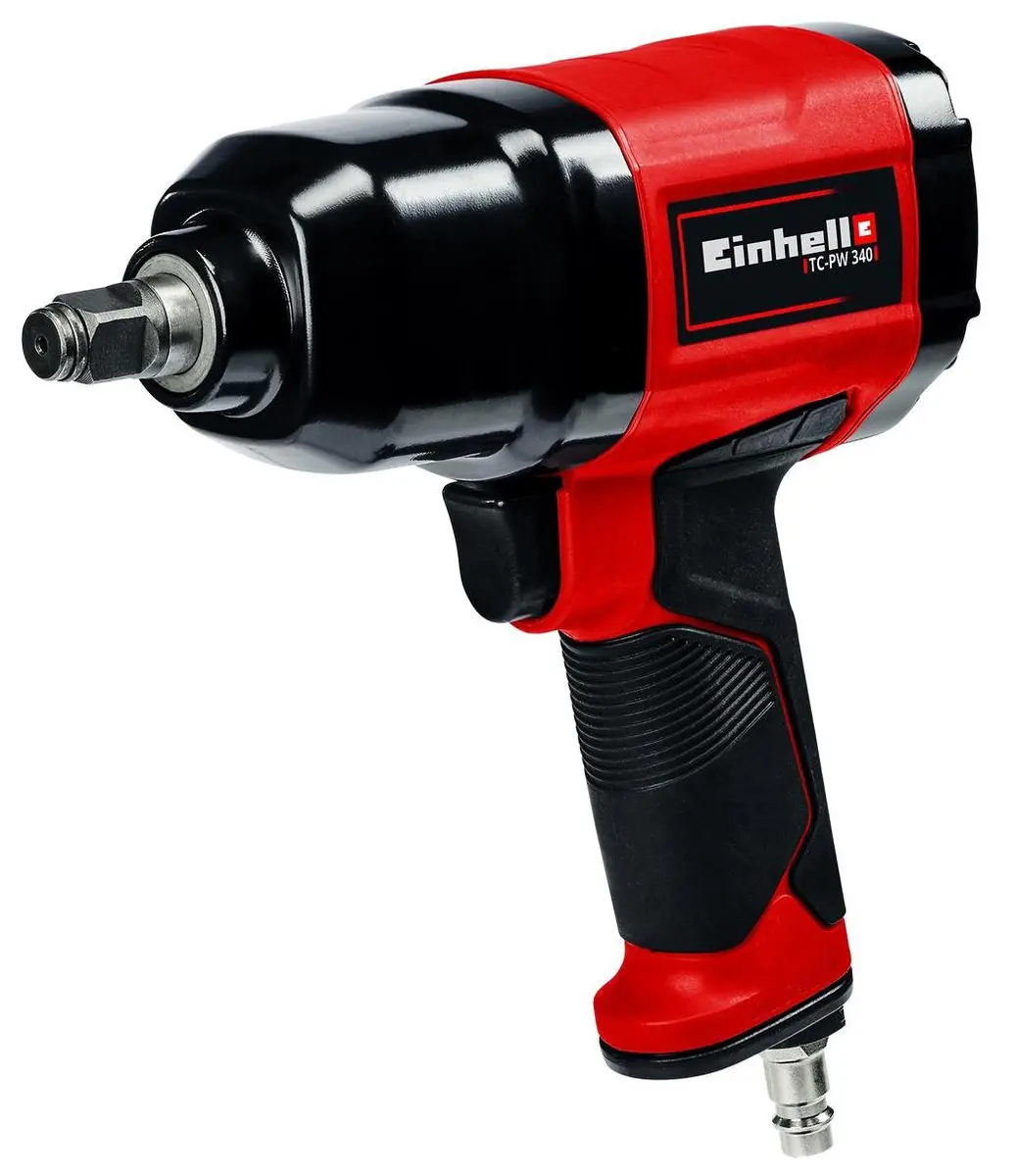 Einhell TC-PW 340 Pneumatische Slagmoersleutel - 340 Nm - 8 Dopsleutels