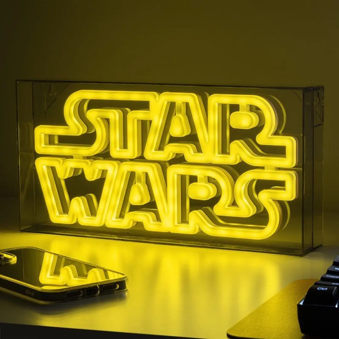 Paladone Star Wars LED Neon Light - Veelkleurig - 3x AAA