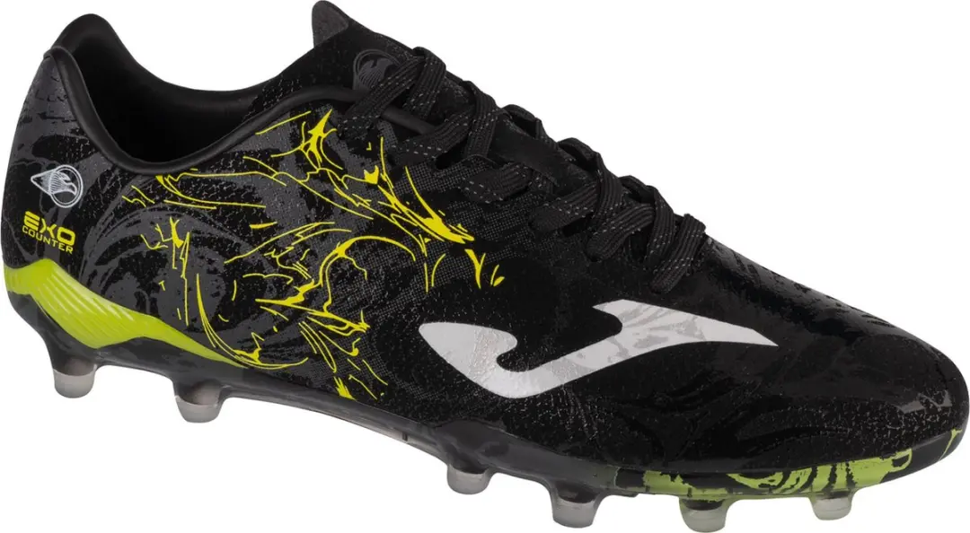 Joma Super Copa 2401 FG SUPW2401FG, Mannen, Zwart, Voetbalschoenen, maat: 43