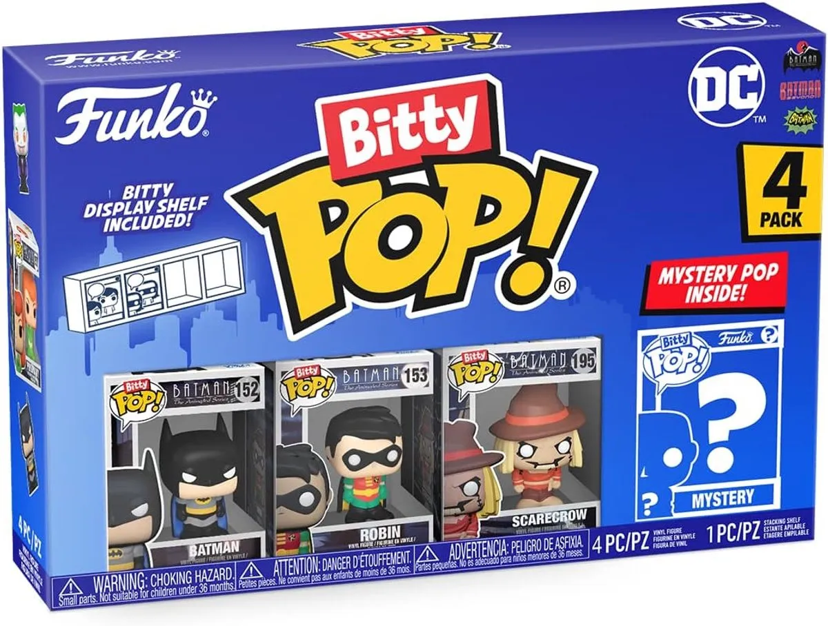 Funko Bitty Pop DC Comics 4-Pack Serie 1