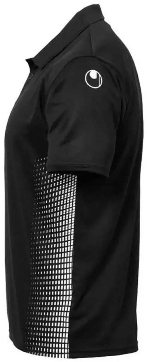 Uhlsport Score Polo Shirt Kind - 152 - Zwart/Wit
