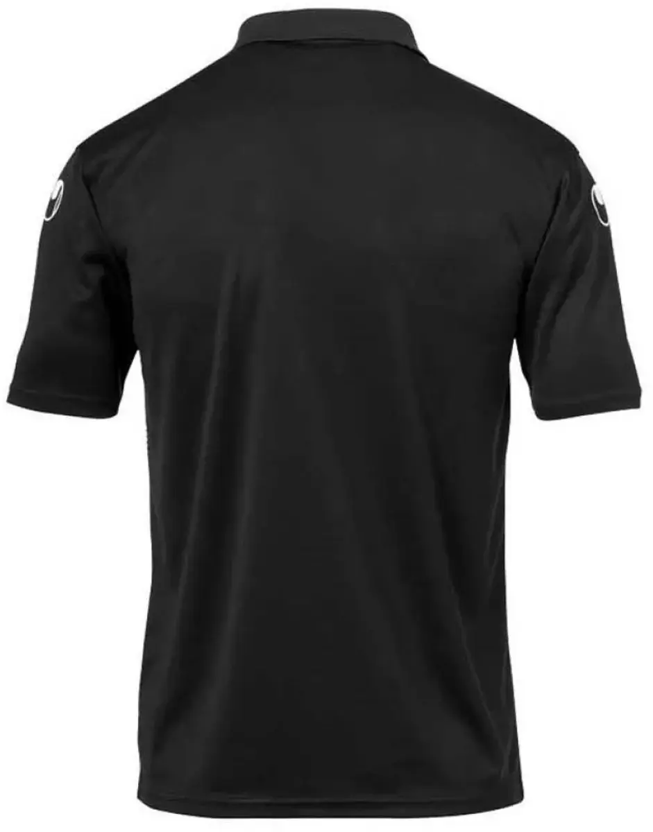 Uhlsport Score Polo Shirt Kind - 152 - Zwart/Wit