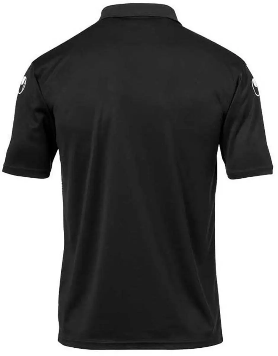 Uhlsport Score Polo Shirt Kind - 152 - Zwart/Wit