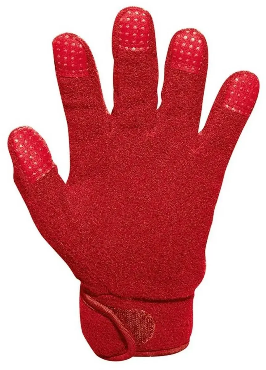 Jako Fleece Spelershandschoenen Kinderen - Rood - Maat 4