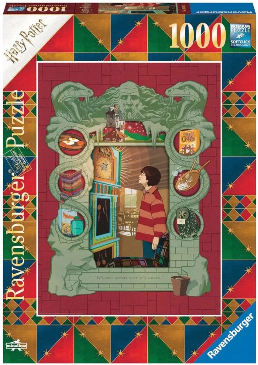Ravensburger Bij de Weasley Familie Legpuzzel 1000 Stuks - Multicolor - afbeelding 6 van 6