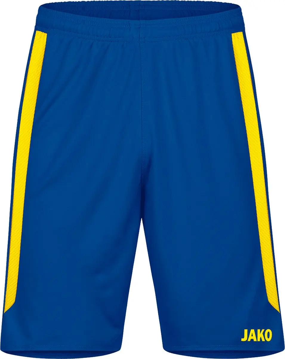 JAKO Power Short Heren - Geel/Royal XL