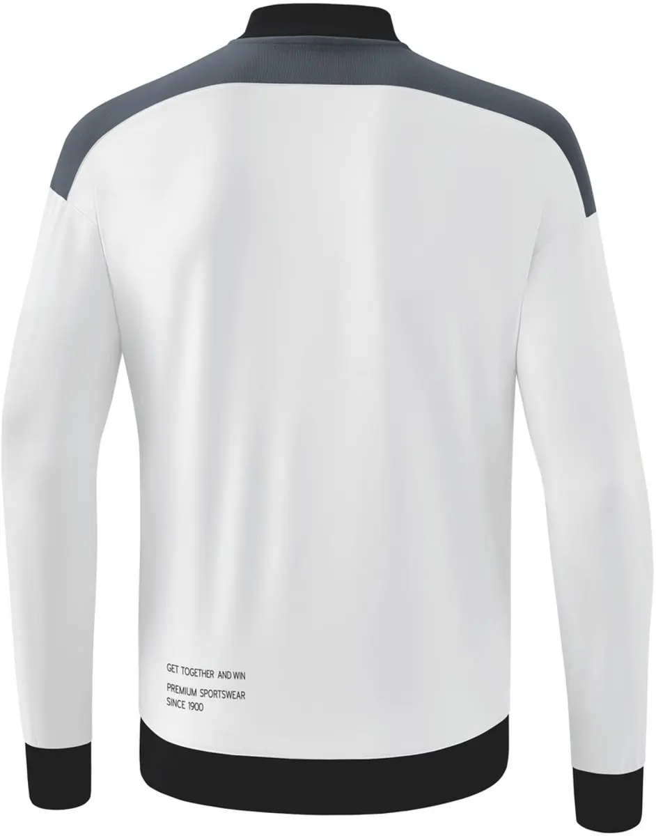 Erima Change Presentatiejack Kinderen 164 - Zwart/Slate Grey/Wit