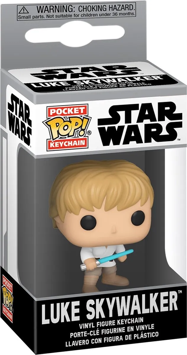 Funko STAR WARS Pocket Pop Keychain Luke - Veelkleurig