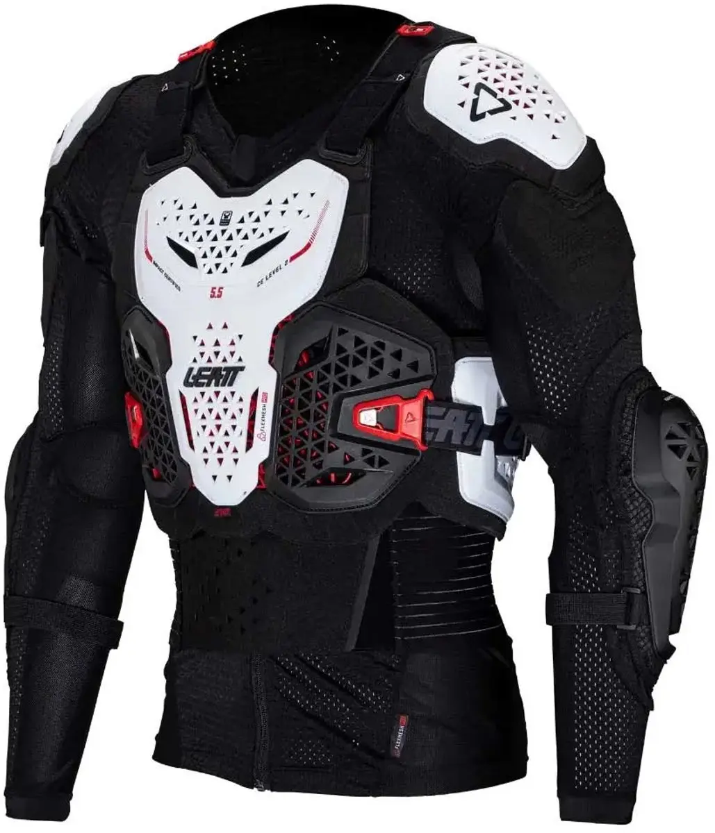 Leatt Body 5.5 EVO Protector Jas - M - Wit