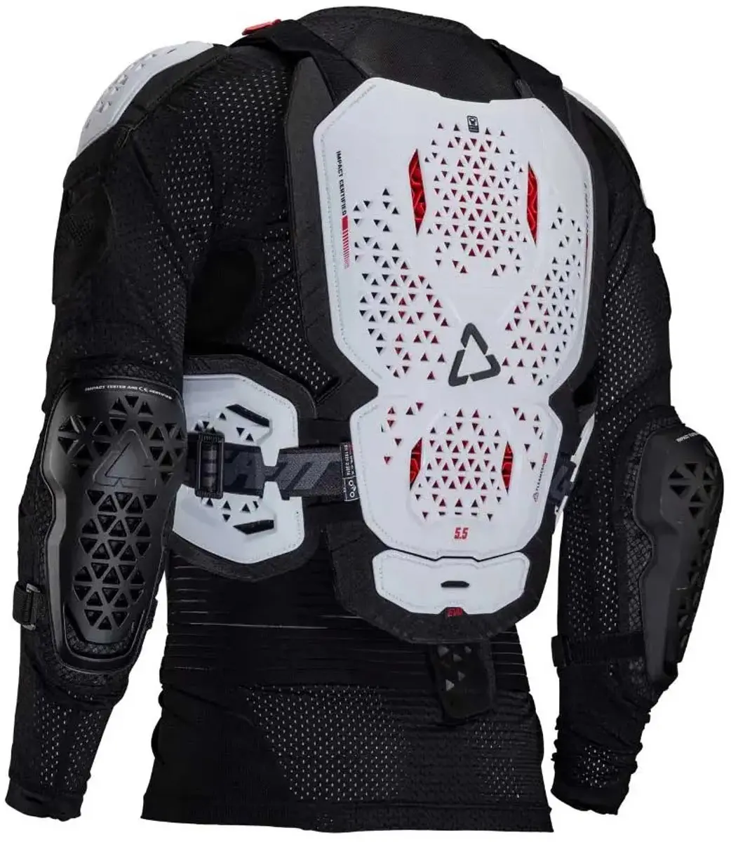 Leatt Body 5.5 EVO Protector Jas - M - Wit