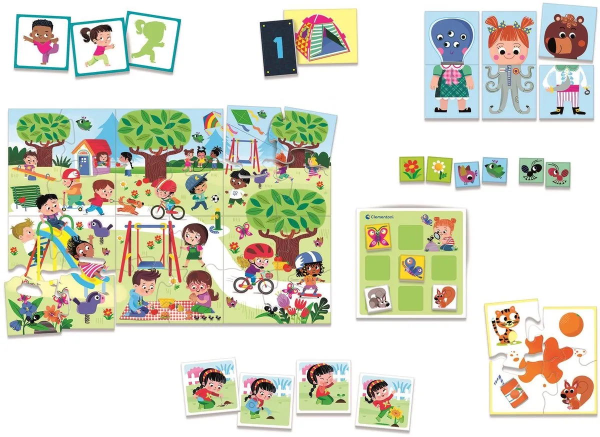 Clementoni 8 Jeux En 1 New Multicolor - 8 Spellen - afbeelding 3 van 6
