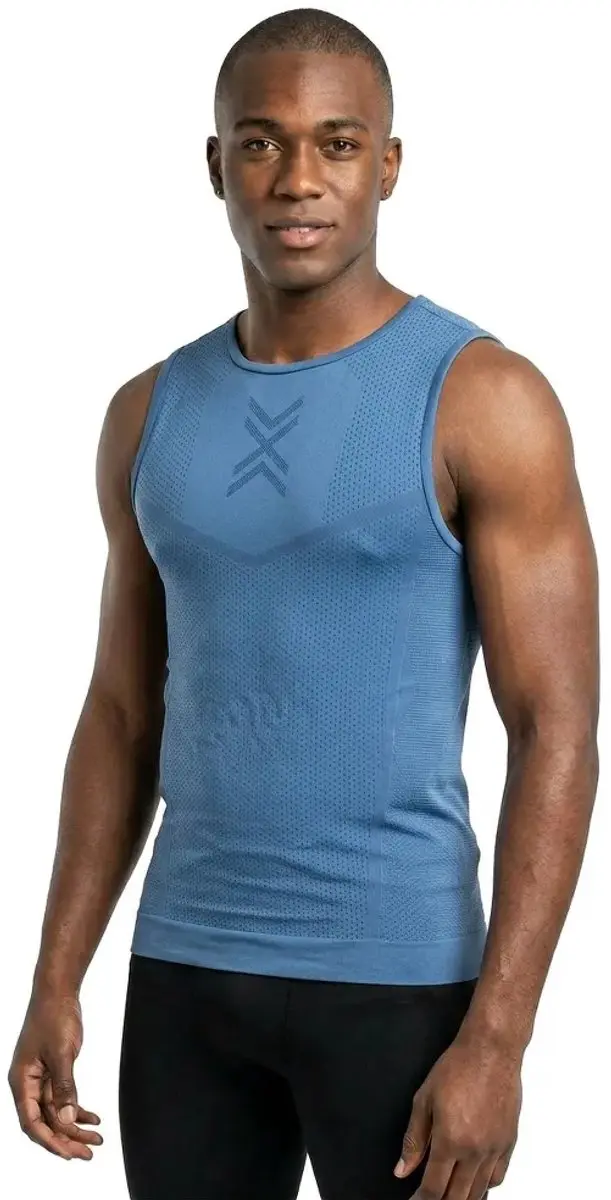 X-Bionic Xceed Run Tanktop M - Leisteenblauw/Marine