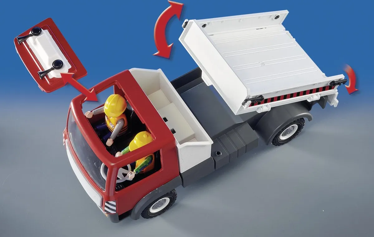 Playmobil City Action Vrachthal met vrachtwagen 70169 - Multicolor