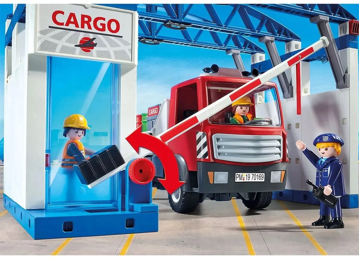 Playmobil City Action Vrachthal met vrachtwagen 70169 - Multicolor