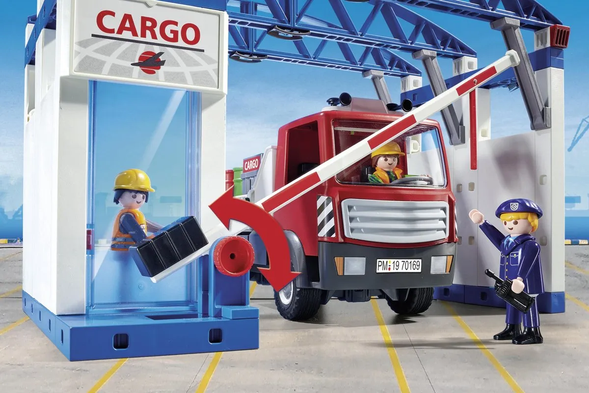 Playmobil City Action Vrachthal met vrachtwagen 70169 - Multicolor