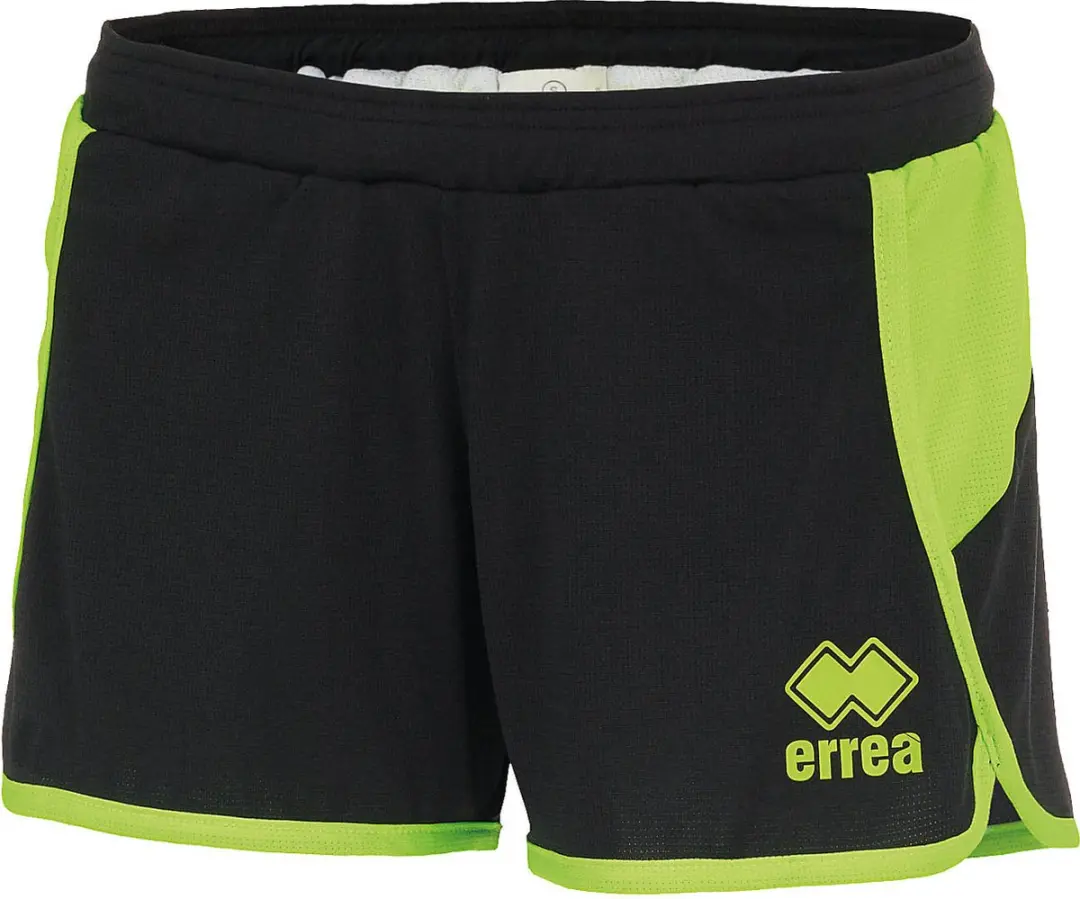 Korte Broek Errea Shima Panta Ad 08180 Zwart Fluo_Groen