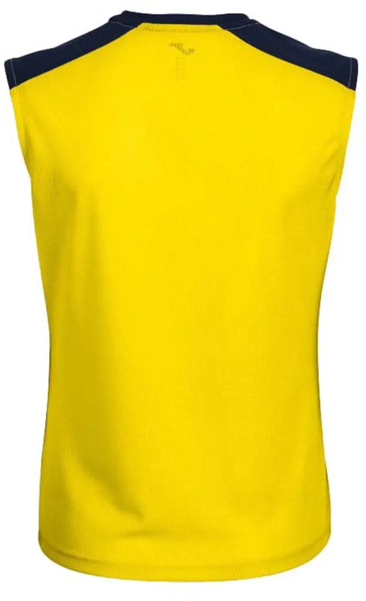 Joma Eco Championship Mouwloos T-shirt Geel S - afbeelding 2 van 4