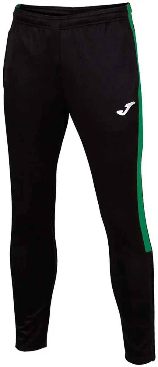 Joma Eco Championship Broek 12-14j - Zwart/Fluor Groen