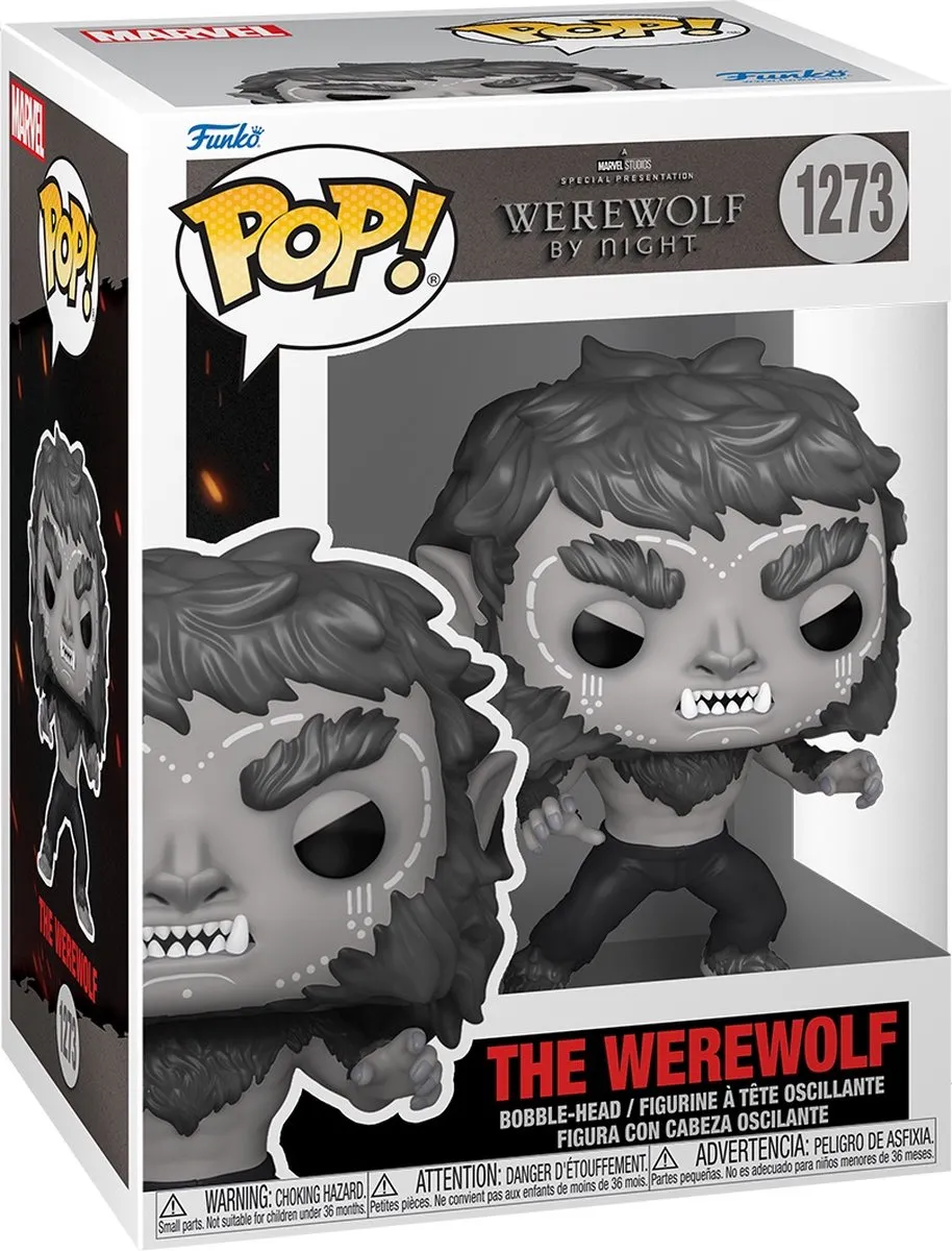 Funko Pop! Werewolf by Night Marvel Vinyl Figuur 74536 - Multicolor - afbeelding 2 van 4