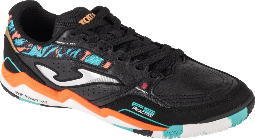 Joma FS Reactive 2401 IN FSS2401IN, Mannen, Zwart, Indoorschoenen, maat: 41