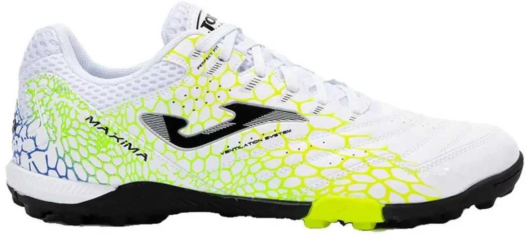 Joma Maxima Turf Voetbalschoenen MAXW2532TF - 46 - Wit - afbeelding 2 van 6
