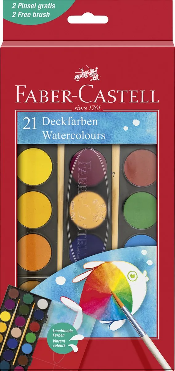 Faber-Castell Waterverfdoos FC-125027