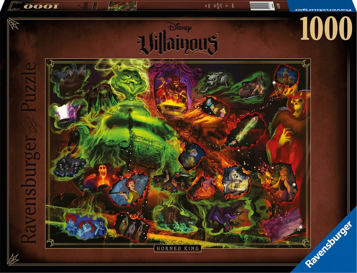 Ravensburger Villainous Horned King Legpuzzel 1000 Stuks
