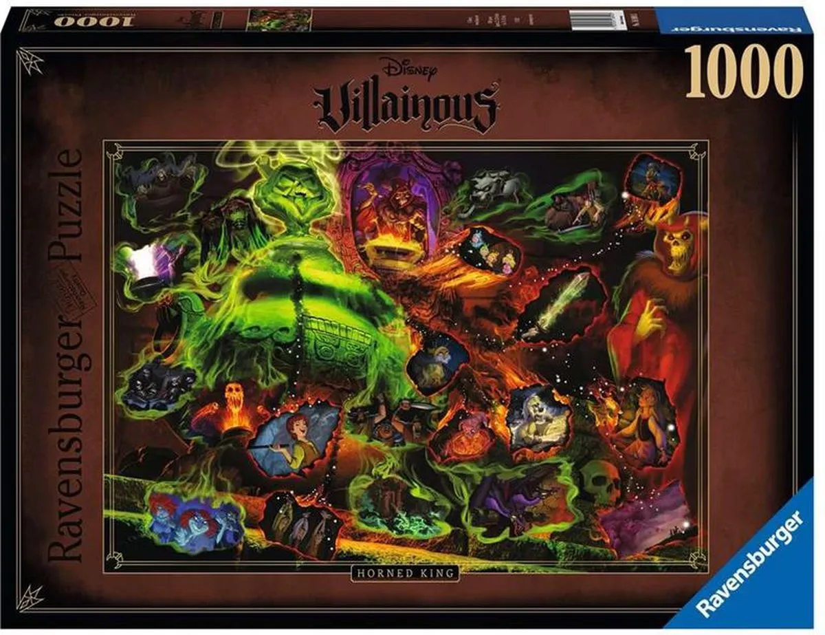 Ravensburger Villainous Horned King Legpuzzel 1000 Stuks