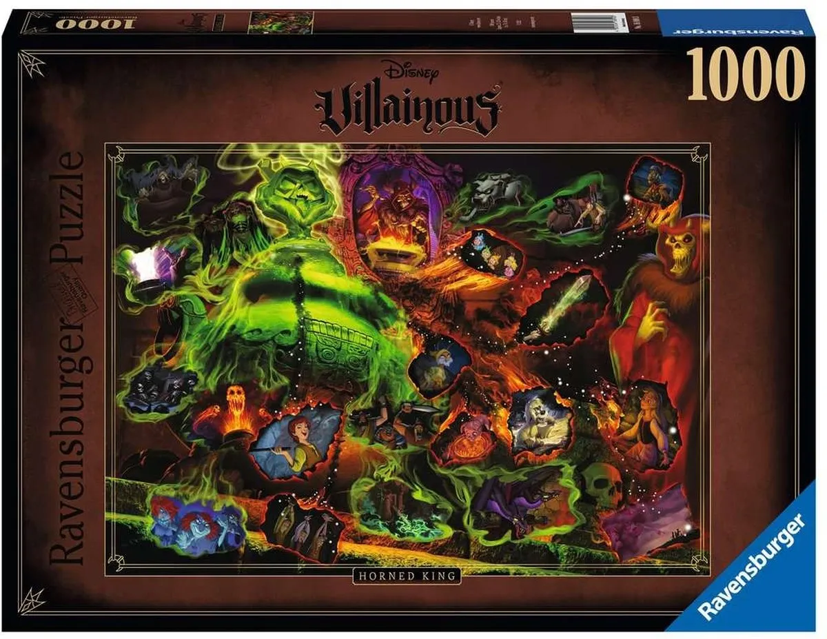 Ravensburger Villainous Horned King Legpuzzel 1000 Stuks