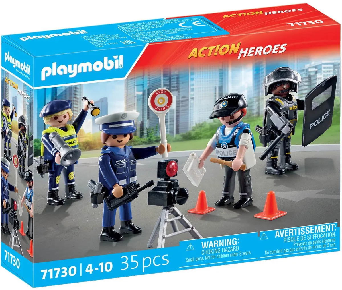 Playmobil Action Heroes Politie 71730 - Multicolor