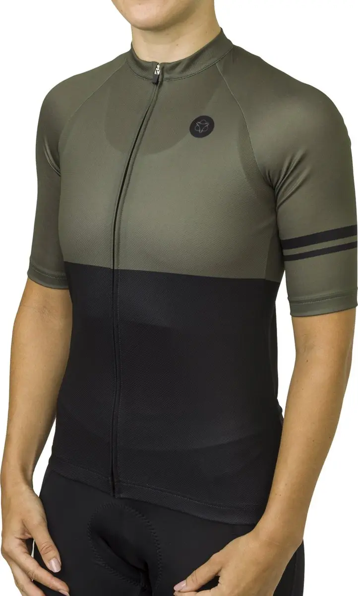 AGU Duo Fietsshirt Essential Dames - L - Groen