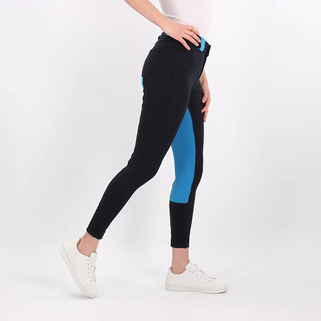 Epplejeck Ejpuck Kids Paardrijbroek 152 - Donkerblauw-blauw