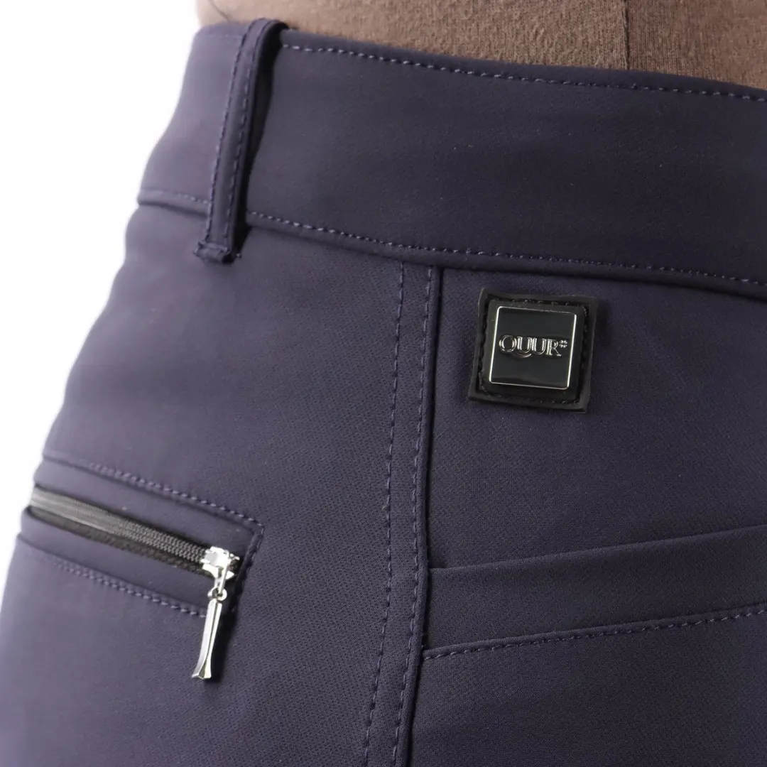 QUUR Qcaz Full Grip Rijbroek - 44 - Donkerblauw