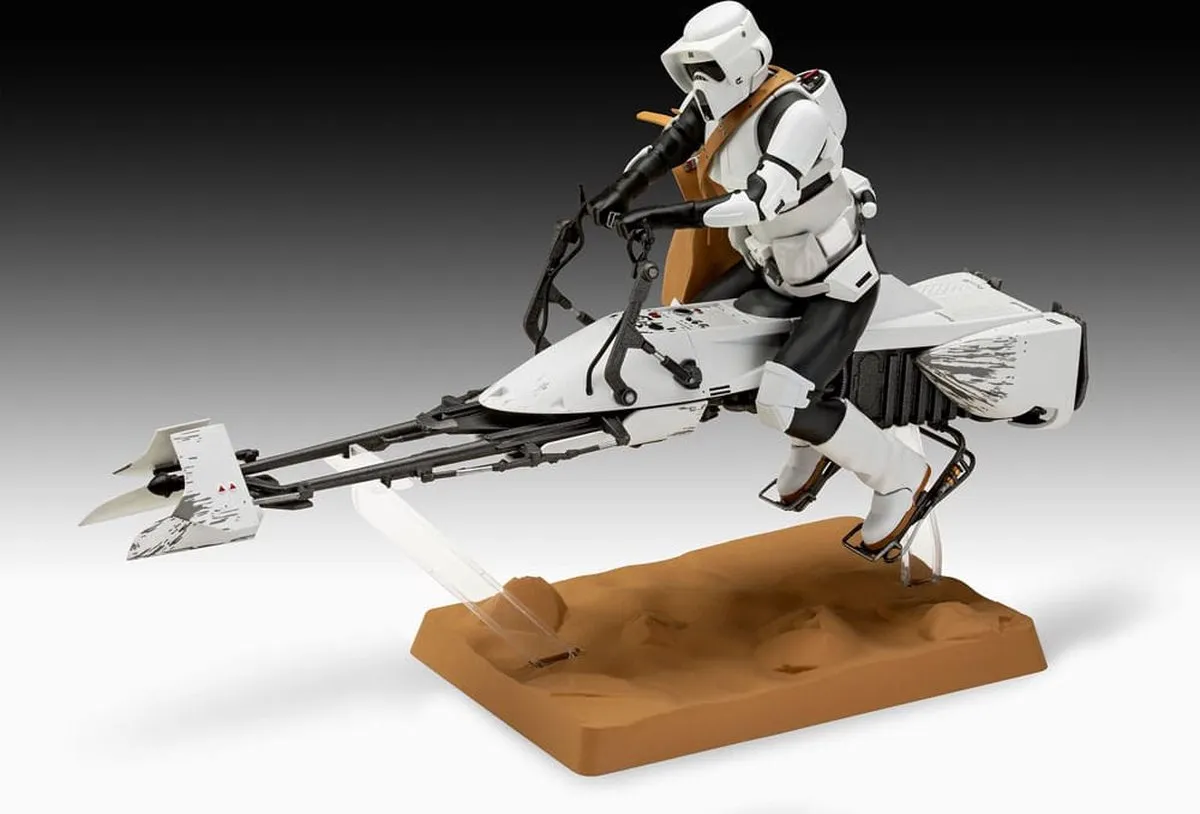 Revell 06786 Star Wars The Mandalorian Speeder Bike - 1:12 - 102 Onderdelen