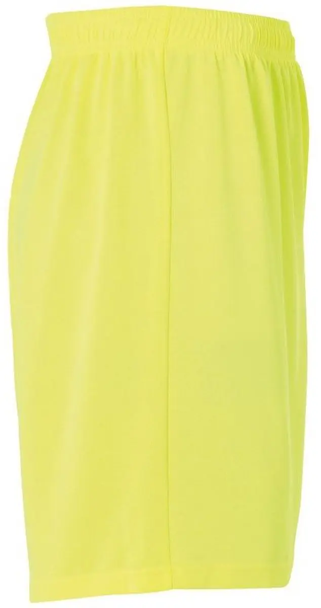 Uhlsport Center Basic Short Kinderen 164 - Fluogeel/Zwart