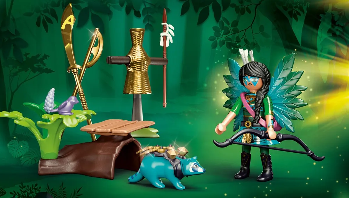 Playmobil Starterpack Ayuma Knight Fairy met Wasbeer 70905 - Multicolor