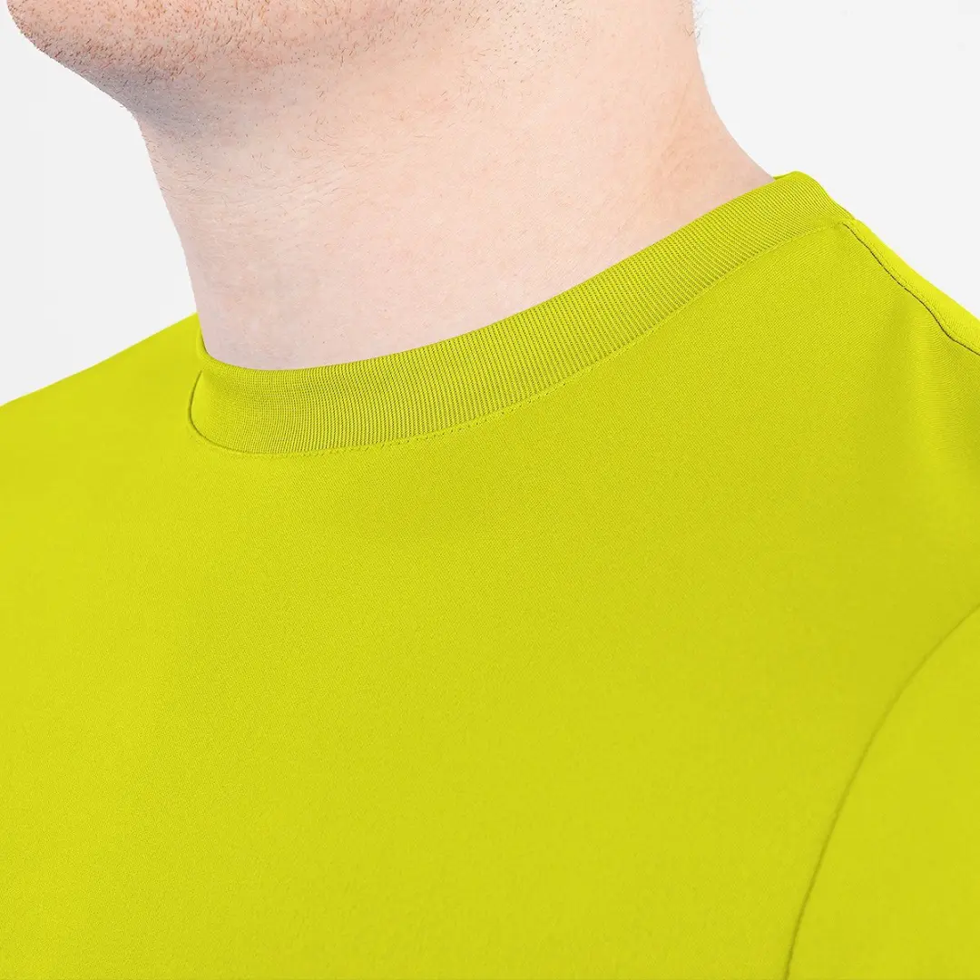 JAKO Team SS T-shirt Heren - Maat M - Limegroen
