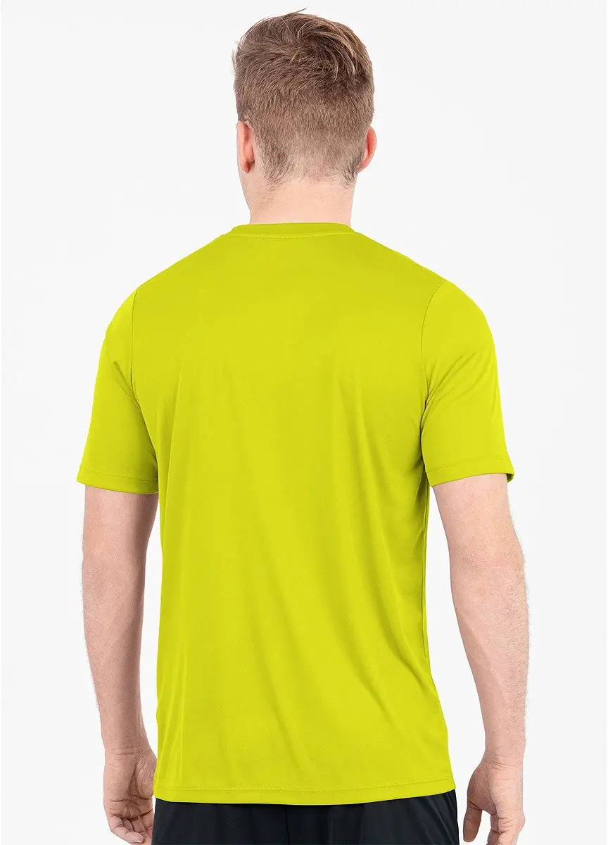 JAKO Team SS T-shirt Heren - Maat M - Limegroen