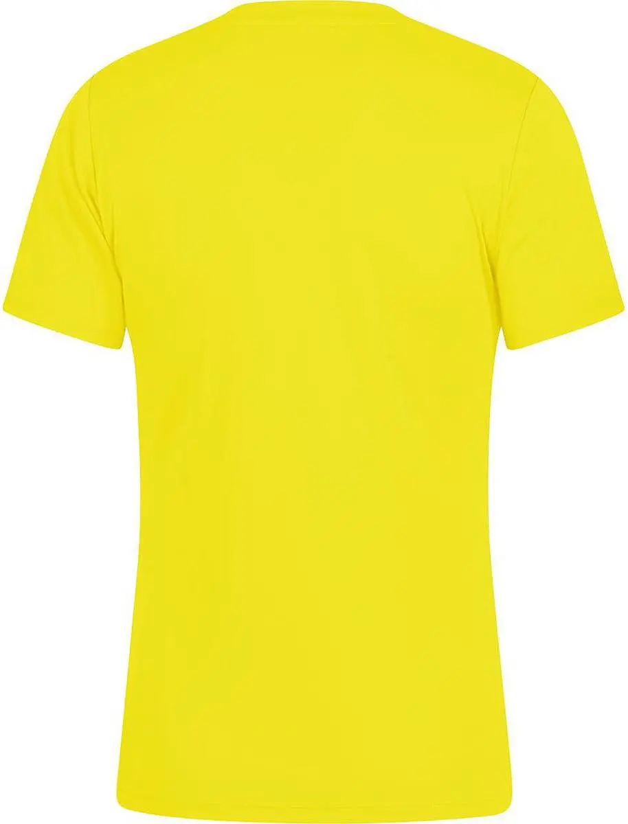 Jako Power Shirt Dames - Rood/Geel Maat 38
