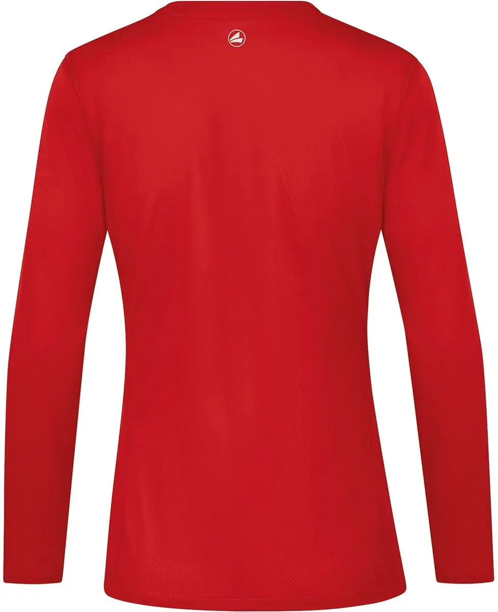 JAKO Shirt Run 2.0 Longsleeve Dames - Maat 46 - Rood