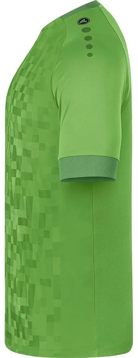 JAKO Pixel Shirt Korte Mouw Heren - Zachtgroen XL