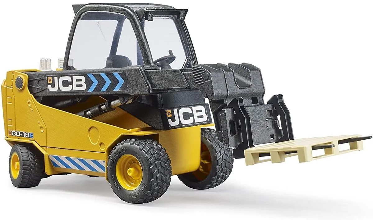 Bruder 2512 JCB Teletruk - Geel/Zwart