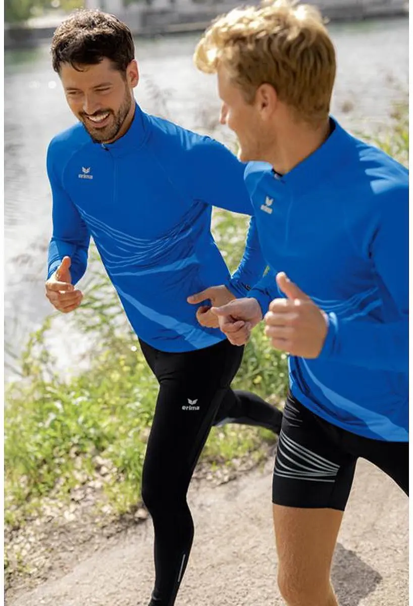 Erima Racing Running Longsleeve Heren 3XL - Royal