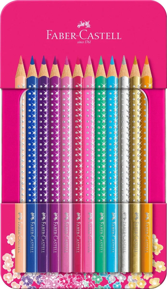Faber-Castell Sparkle Kleurpotloden 12 Stuks