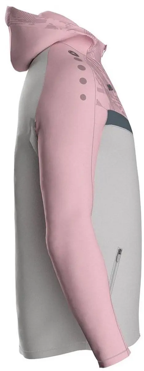 Jako Iconic Jas Heren - Zachtgrijs/Rose - Maat M