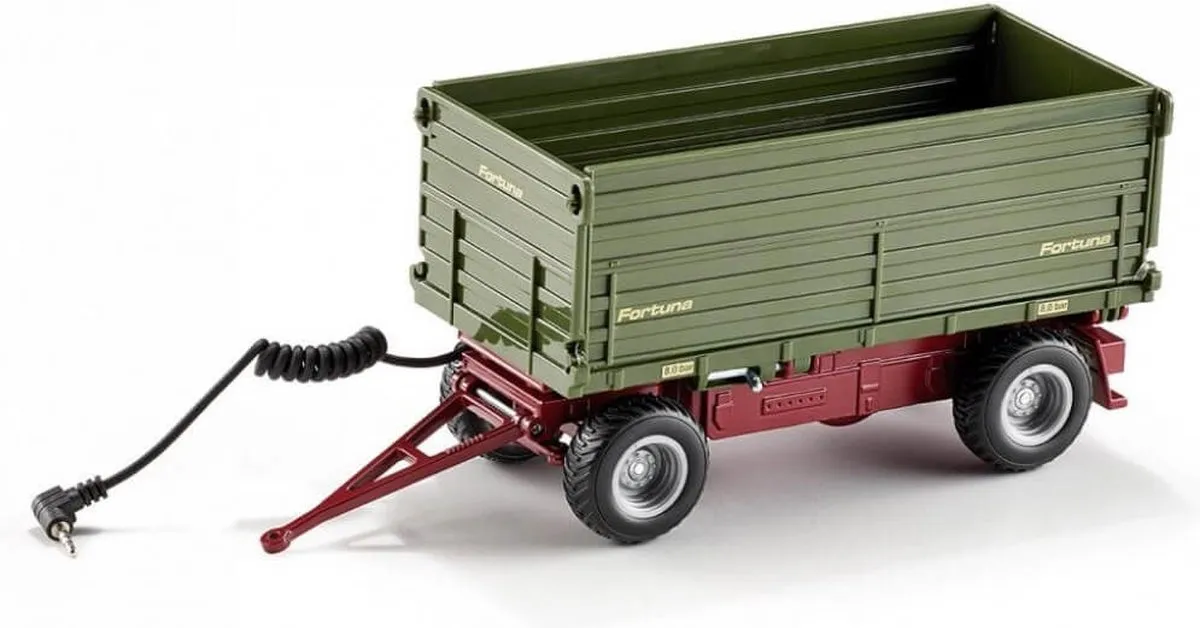 SIKU 6781 Tweezijdige Kip-Aanhangwagen