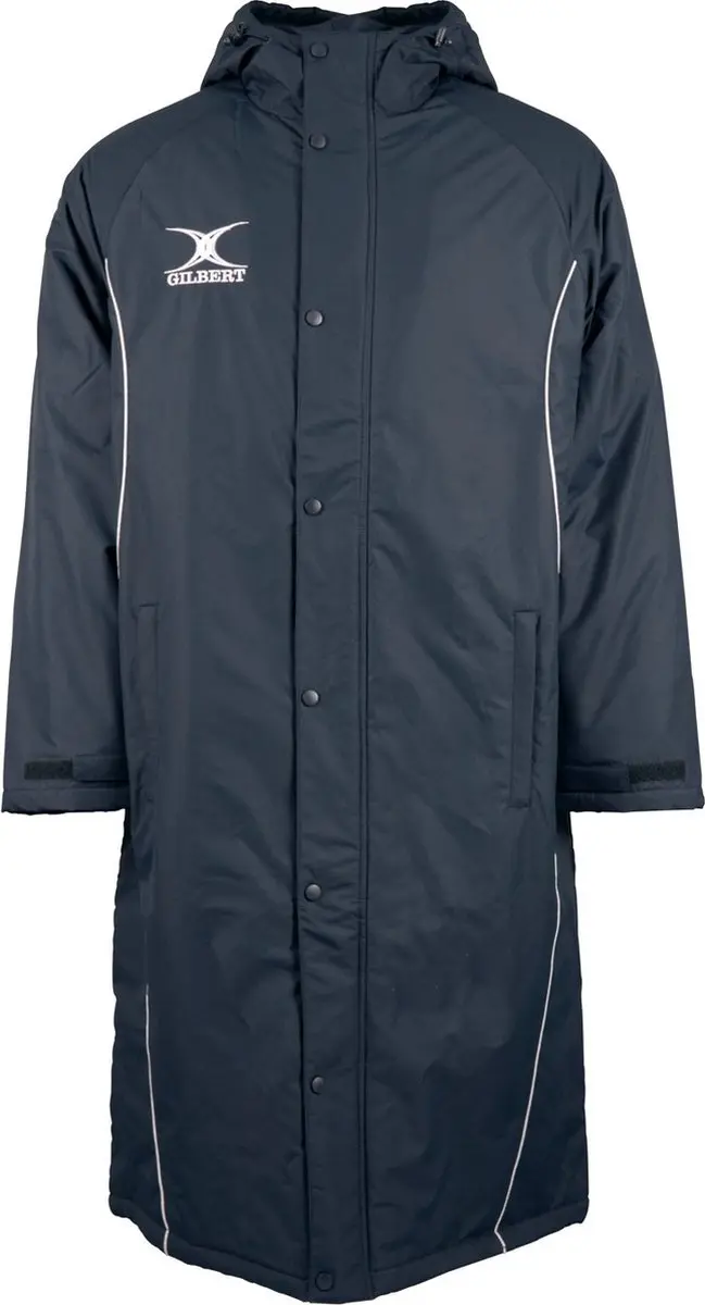 Gilbert Jkt Touchline Sub Zwart S / M
